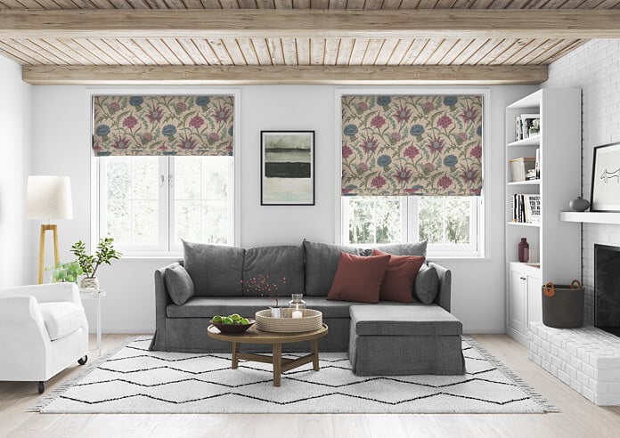 Acanthium, Foxglove - Twist&Fit Roman Blind - Image 5